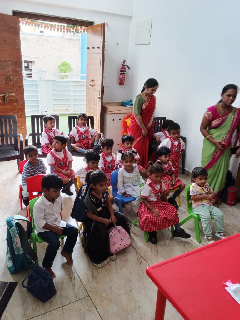 Students in classroom with teachers