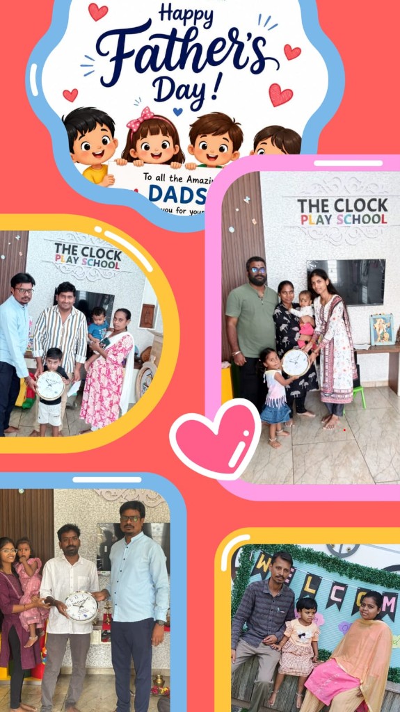 Father's Day celebration at school
