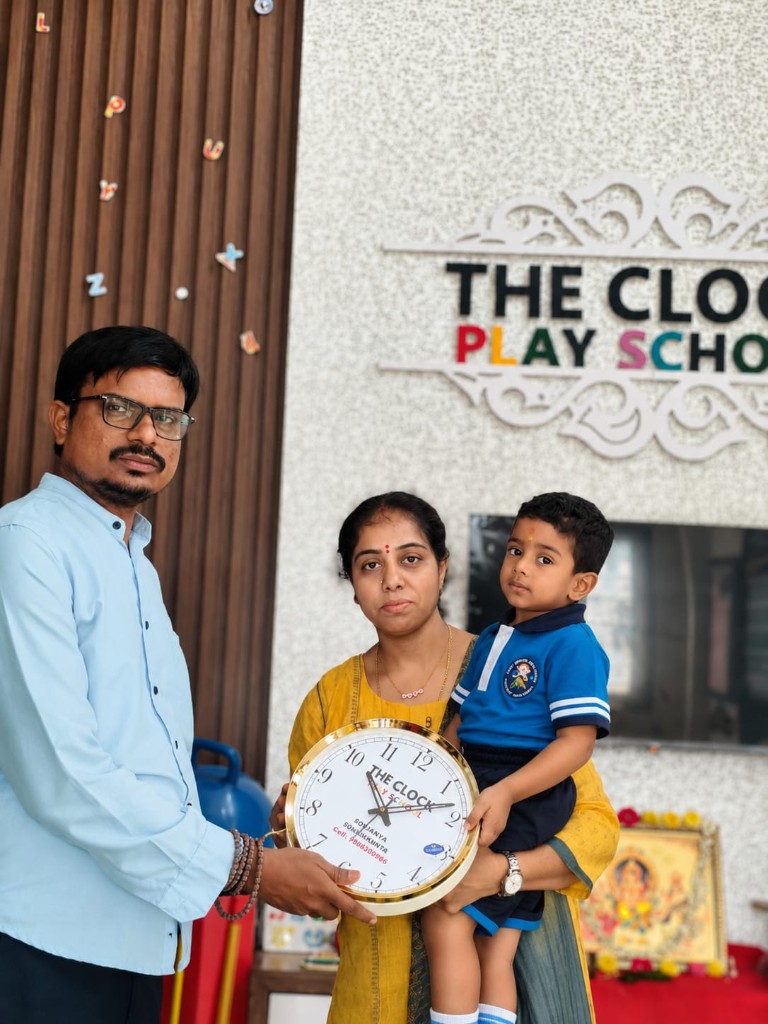 Family at The Clock Play School