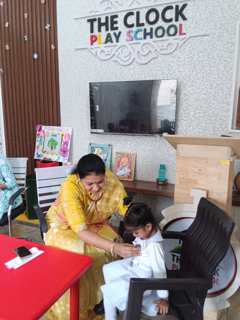 Health check activity at school