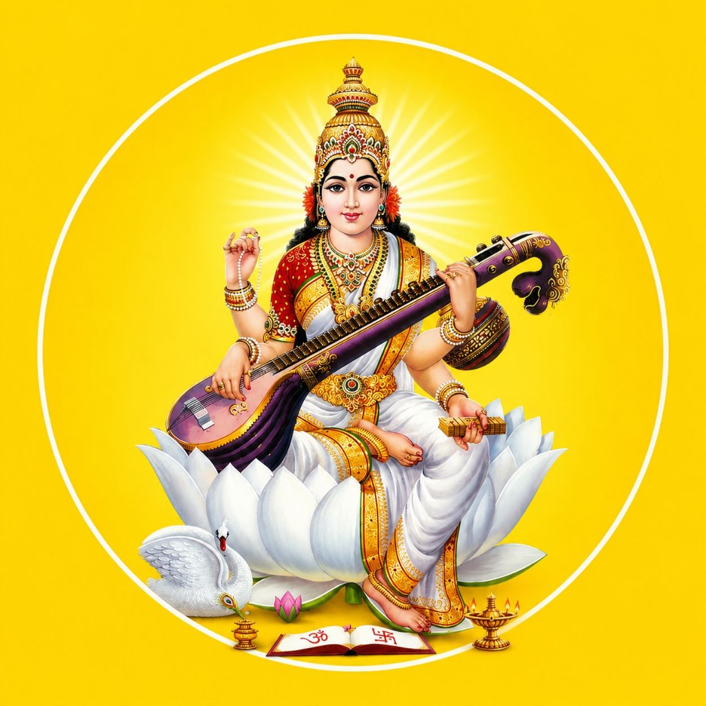 Goddess Saraswati inspiration